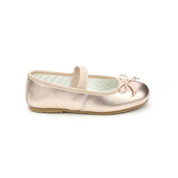 L'amour Alia Ballerina Flat, Rose Gold size 6 VGUC - Picture 4 of 6